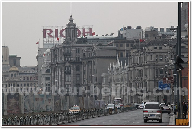 The Bund in Shanghai